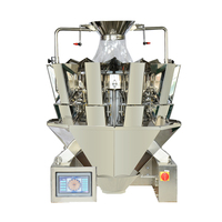 Automatische multifunctionele machine voor het verticaal verpakken van bananenchips, aardappelchips, noten, gedroogd fruit en korrels, met een multihead weegsysteem