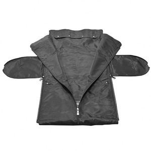Free Sample Customized logo Luxury Convertible nylon Suit Cover Carrier Dress Storage Bag <b>Black</b> <b>Cloth</b> Travel Garment Bag for - Product Image 5