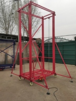 Plataforma Elevadora Eléctrica de 500 kg, 2 m, 6 m, 10 m, Plataforma Elevadora Eléctrica de 400 kg y 6 m para Pintar Paredes, Plataforma Elevadora para Construcción