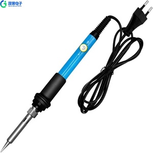 Station de soudage à température réglable 220V ou 110V 60W, <span class=keywords><strong>fer</strong></span> à <span class=keywords><strong>souder</strong></span> électrique avec embouts pour la réparation - Product Image 1