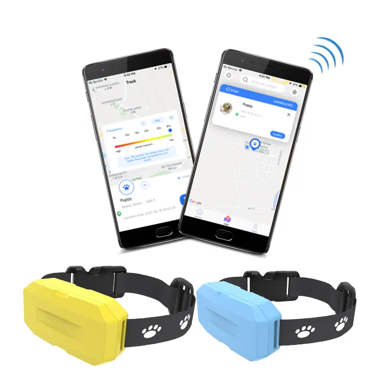 Rastreador inteligente GPS localizador de animais de estimação, cartão inteligente Bluetooth, aplicativo WiFi versão europeia