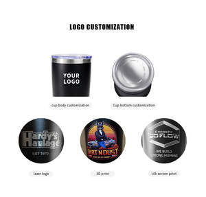 Gobelet isotherme en céramique avec logo personnalisé et cuillère, 20 oz, 30 oz, style classique, tasse à café pour la vente en gros - Product Image 4