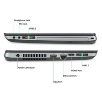Ordinateur portable professionnel H-P 440 G1 95% neuf, Intel Core I5-4ème génération, 8 Go de RAM, 256 Go de SSD, 512 Go, 1 To, 14,1 pouces, Windows-10 Pro