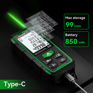 स्ंडवे sw-gt ग्रीन आउटडोर रेंजफाइंडर 50 मीटर चुंबकीय बल ओएम लेजर दूरी मीटर - Product Image 2