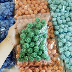 Wholesale 500g Per Bag ABS Plastic Bayberry <strong>Beads</strong> Colorful <strong>Bubble</strong> <strong>Beads</strong> for DIY Bracelet Necklace Earring Bag Accessories - Product Image 5
