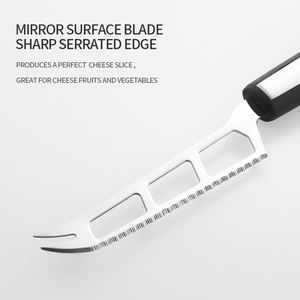 Couteau à fromage en acier inoxydable couteau à beurre Couteau fromage Cuchillo de queso Coltellino formaggio - Product Image 3