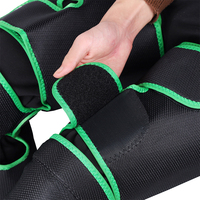 Masseur de jambes et de cuisses à compression d'air Sunmaxx avec contrôle de la minuterie, conception de enveloppement pour pieds et mollets pour la circulation et le confort