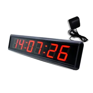 2.3 inch 6-digit digital display countdown timer LED interval digital GPS wall clock remote control indoor clock DAP