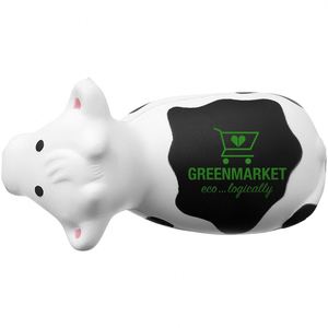 Custom Logo White Cute Cartoon Cow Stress <b>Ball</b> Soft PU Foam <b>Squeeze</b> Toy Stress Reliever for Promotional Activities - Product Image 6