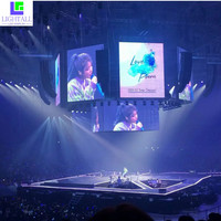 Pantalla LED Portátil para Escenario de DJ, Pantalla de Video P1.56 para Alquiler, para Efectos de Iluminación de Escenario