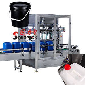 Solidpack Machine d'embouteillage de remplissage de seau de peinture liquide à l'huile 5L 10L <span class=keywords><strong>20L</strong></span> entièrement automatique - Product Image 5