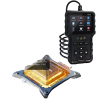 Escáner de Códigos de Error del Motor del Automóvil OBD V510, Herramienta de Diagnóstico Automotriz de Material ABS con Borrado de Códigos de Error y Probador de Voltaje
