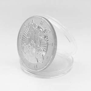 MONEDA DE DESAFÍO-RECUERDA QUE MORIRÁS APROVECHAR EL DÍA-MEMENTO Token de plata de la marca de la - Product Image 2