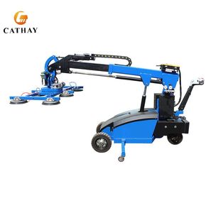 600kg 800kg Carga Venta caliente Carretilla móvil Levantador Equipo de elevación de vidrio para vidrieros - Product Image 6