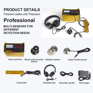 Detector de Vazamento de Água Bondi F-999K com Som Acústico e Classificação IP55 para Detecção de Vazamentos em Tubulações Residenciais e Subterrâneas - Product Image 3