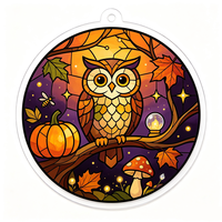 Pendentif de voiture Art Déco personnalisé en acrylique, ornement suspendu pour rétroviseur intérieur, thème Minuit, pour mariage, Noël, voyage