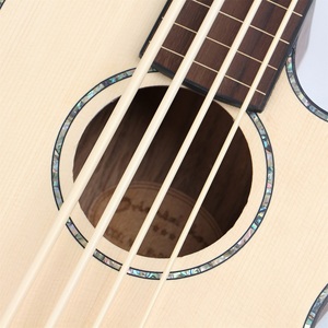 <span class=keywords><strong>Ukelele</strong></span> Bajo Semiacústico Oriental Cherry W-D15-UBS de 30 Pulgadas con Tapa de <span class=keywords><strong>Acacia</strong></span> Maciza y Fondo y Laterales de <span class=keywords><strong>Acacia</strong></span> - Product Image 4