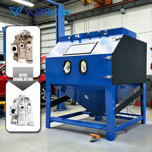 Sandblasting Machine Sandblaster Cabinet for Metal Glass Stone Aluminum Dry Blast Cleaning <strong>Equipment</strong> - Product Image 1