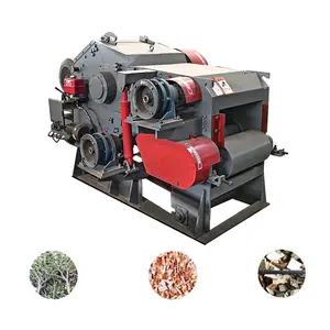 Jerman Disesuaikan Drum Kayu Chipper CE Eropa BX2110 Industri Kayu Drum Chipper Rotary Pohon Palem Mesin Cukur Drum Chippe