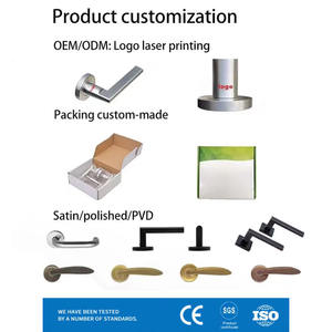Kunci pintu pintar, kunci pintu depan elektronik pintu depan biometrik sidik jari aplikasi kode aluminium Aloi 9 bahasa WiFi Cloud - Product Image 4