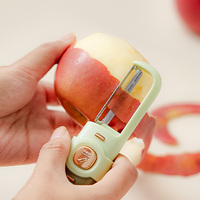 Multifunctioneel mini fruitgroente mes 2in1 keukenmes schilmessen snijden snijwerk
