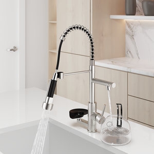 Grifo de Cocina Extraíble de un Solo Mango con 3 Funciones y Enjuagador de Vasos, Éxito de Ventas en TikTok - Product Image 6