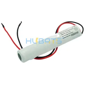 充電式バッテリーNi-Cd SC 1800mah 3.6 V (非常用照明用) Nicd Sub C 1800mah 3.6 V (LEDライト用) SC 1.8Ah3.6ボルト