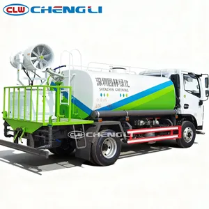 รถบรรทุกน้ำ HOWO ขนาด 5000 ลิตร สำหรับงานเบา ขับเคลื่อนขวา 4x2 รถบรรทุกบรรจุน้ำสำหรับทำความสะอาดถนน - Product Image 3