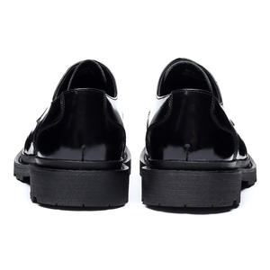 รองเท้าหนังผู้ชายสไตล์ผู้ชายผลิตพิเศษรองเท้าเดอร์บี้อังกฤษแบบทางการหนังเคลือบเงาพื้นผิวมันวาวรองเท้าธุรกิจ - Product Image 2