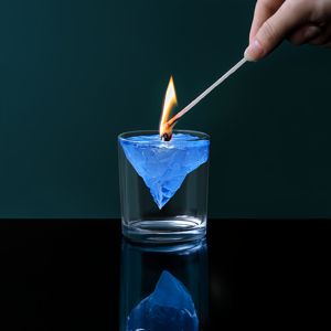 Bougie parfumée Iceberg flottante faite à la main pour la décoration <span class=keywords><strong>de</strong></span> la maison meilleur ami cadeau flottant Mont Fuji décoration - Product Image 2