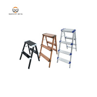 Échelle pliante mobile Chaise pliable Banc de travail Escaliers Maison en métal Atelier Acier Plastique Vente en gros Maison mobile
