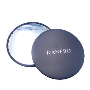 Kanebo Round <b>Makeup</b> <b>Mirror</b> Bright Nickel Zinc Alloy Portable Home Use Geometric Shape Single Sided Touch Up <b>Mirror</b> - Product Image 5