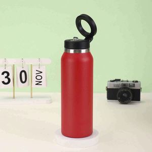 Stainless Steel Vacuum Tumbler Double Wall Insulated With Lid Travel Bottle Minimalist Design 24H Thermal Performance - Product Image 3