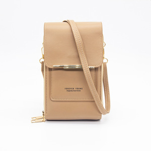 Lady's Fashion PU Mini <strong>Shoulder</strong> <strong>Bag</strong> Factory Direct New <strong>Mobile</strong> Wallet Korean Small <strong>Phone</strong> Carrier - Product Image 1