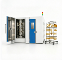 Machine de revêtement ionique sous vide anti-corrosion AsiaLink pour les produits en alliage, acier inoxydable, plastique, verre et céramique