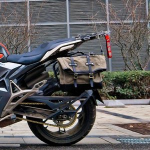 Phổ không thấm nước mềm pannier yên túi cho Motocross vải chất liệu xe máy bên túi tay lái thoải mái cưỡi Túi - Product Image 2