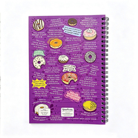 Cuaderno Personalizado de Doble Espiral de 210x150mm, Papel Rayado, Cuaderno Escolar con Doble Espiral, Cubierta Impresa Personalizada, Papelería OEM
