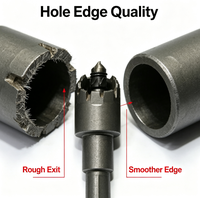 Scie cloche métallique durable avec pointe TCT et queue hexagonale pour le perçage de pièces en fer, aluminium et acier inoxydable