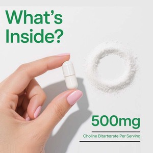 Suplemen <span class=keywords><strong>Choline</strong></span> <span class=keywords><strong>Bitartrate</strong></span> untuk mengoptimalkan fungsi hati dan keseluruhan suplemen kesehatan hati meningkatkan tingkat energi - Product Image 4