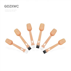 Cucchiaio di misurazione rosa 2-in-1 spazzola di plastica molto piccola <span class=keywords><strong>tutto</strong></span> <span class=keywords><strong>per</strong></span> lo strumento di pulizia della cucina 8-colori - Product Image 3