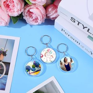 <span class=keywords><strong>Porte</strong></span>-clés <span class=keywords><strong>photo</strong></span> en acrylique haut de gamme à faire soi-même avec pompon, cadre vierge transparent personnalisable <span class=keywords><strong>pour</strong></span> insertion d'image, <span class=keywords><strong>pour</strong></span> la création de <span class=keywords><strong>porte</strong></span>-clés - Product Image 6