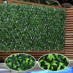 Cerca Artificial de Hiedra para Privacidad, Rollo de Hojas Verdes de Plástico, Impermeable, para Jardín, Balcón, Decoración de Pared, <span class=keywords><strong>Bodas</strong></span> y Fiestas - Product Image 3