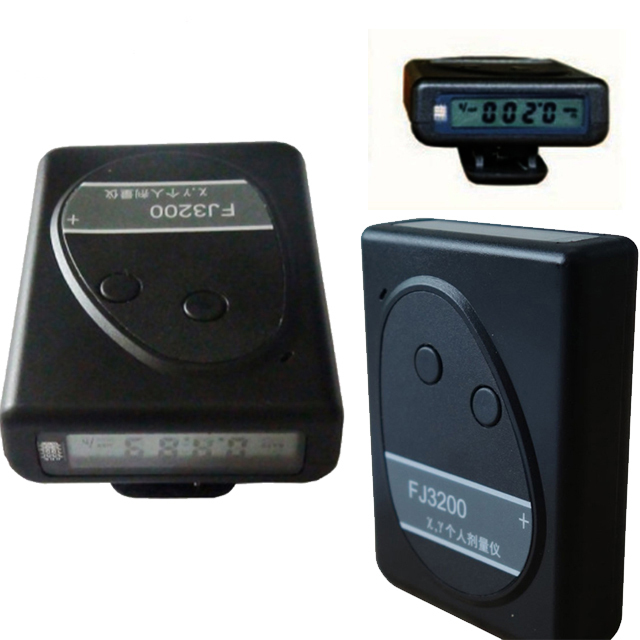 Personal Dosimeter X Gamma Radiation Monitor, Portable X-ray Radiation Detector Gamma Dosimeter Nuclear Radiation Meter FJ3200