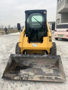 Mini chargeuse compacte <span class=keywords><strong>Caterpillar</strong></span> 246D d'occasion d'origine Moteur et pompe de 1 tonne à vendre - Product Image 2