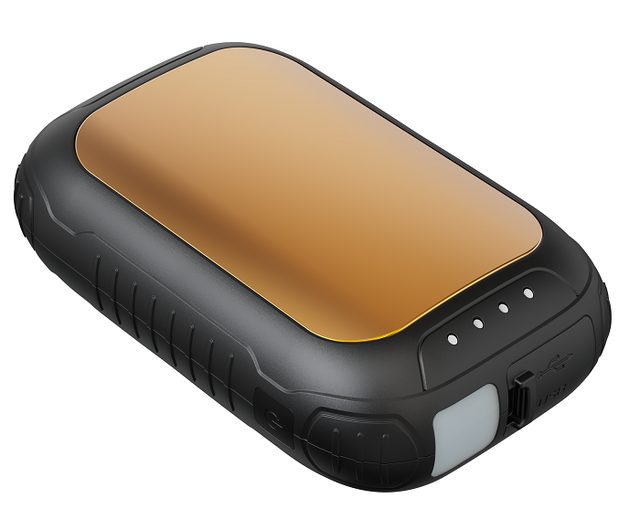 New Product Ideas 2024 IPX5 Waterproof Super Quality 10000mAh Portable Hand Warmer Charger Power Bank with Torch Light