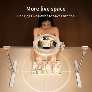 Jopree F5 Máy tính để bàn chuyên nghiệp chụp trên cao đứng Hai cấp điền vào ánh sáng cho Youtube tiktok chụp ảnh chiếu sáng cho video - Product Image 3