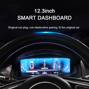 Đồng hồ tốc độ cho Jaguar XF xfl 2016 2019 dụng cụ kỹ thuật số LCD cụm headunit mét màn hình đồng hồ tốc độ thay thế một phần - Product Image 5