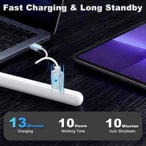 Stylet Apple pour <span class=keywords><strong>iPad</strong></span> 6e-11e génération, charge rapide, stylet actif compatible avec Apple <span class=keywords><strong>iPad</strong></span> Pro/M4/<span class=keywords><strong>iPad</strong></span> <span class=keywords><strong>Air</strong></span> 3/4/5/M2/M3, <span class=keywords><strong>iPad</strong></span> Mini 5/6e génération - Product Image 3