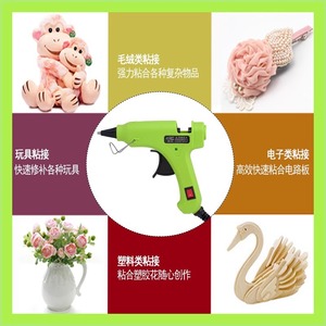 Pistola de pegamento termofusible Neliao con boquilla fina de 7 mm, herramienta eléctrica para manualidades, para uso doméstico y para niños. - Product Image 5
