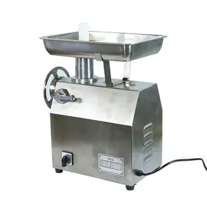 CE belgeli sıcak satış mutfak ekipmanları yardımcı otomatik 32 42 İtalya et sebze kıyma makinesi